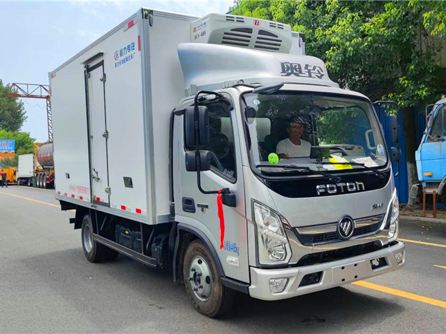 福田奧鈴速運131馬力冷藏車