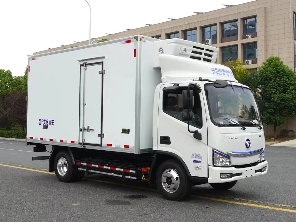 福田奧鈴智藍純電動冷藏車